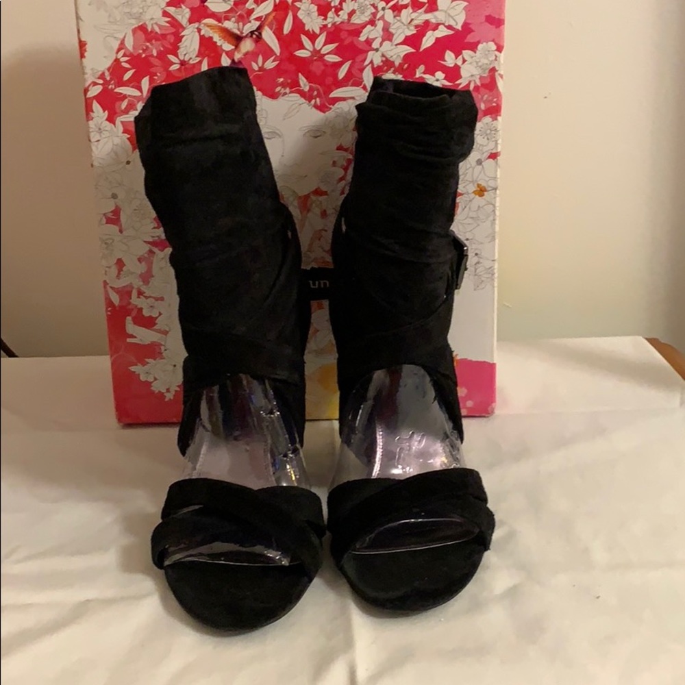 Suede Booties